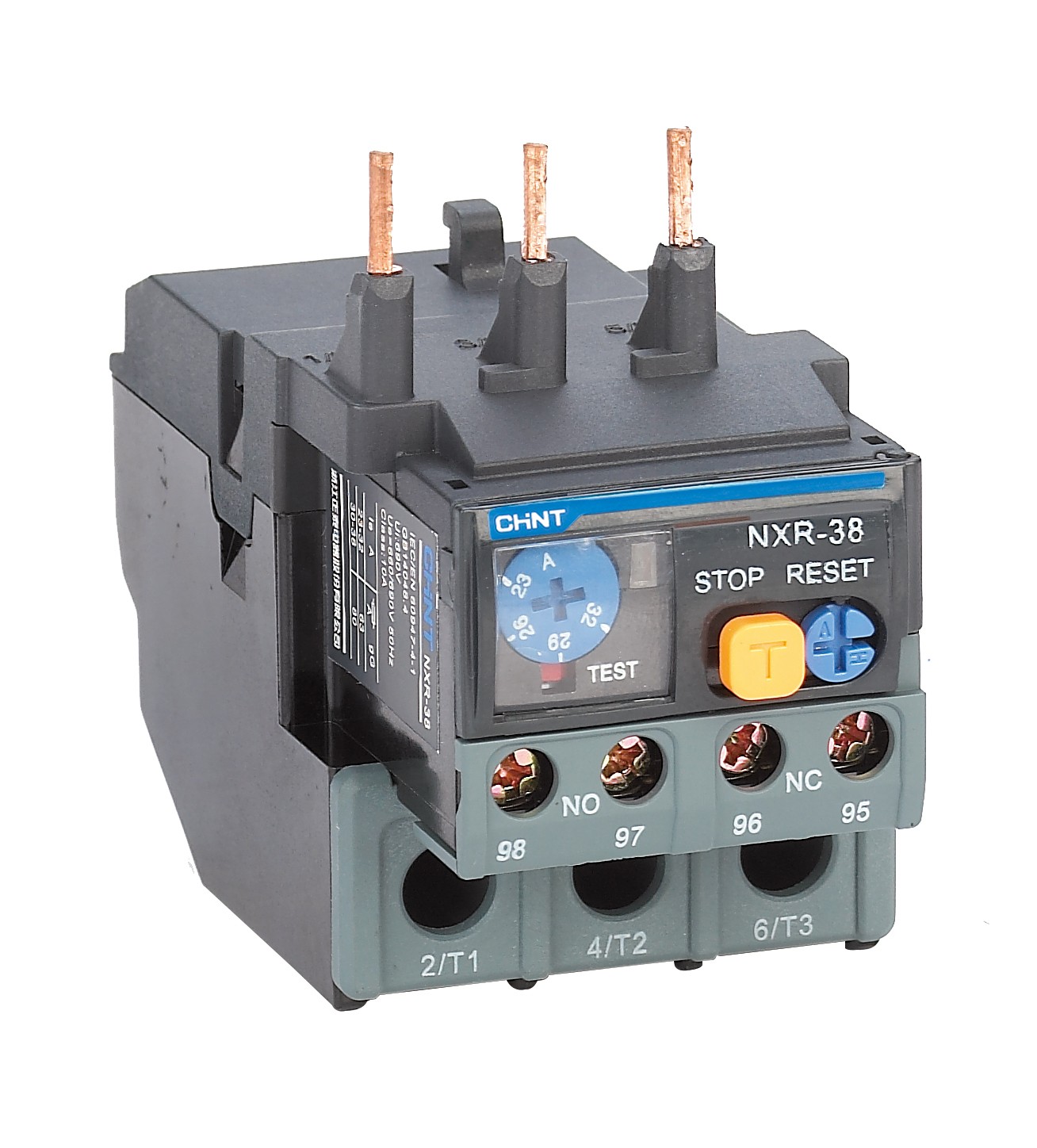 Install NXR-38 Thermal Overload Relay